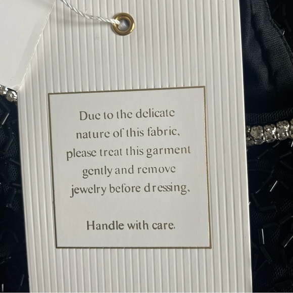 New! Mac Duggal 93742 Jewel Ornate Halter Gown NWT 30686 - Picture 10 of 10